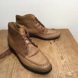 Ariat Tan Ankle Boots